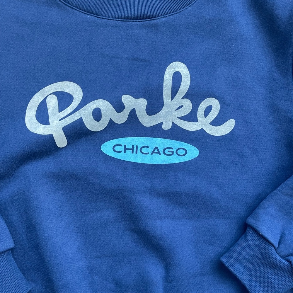 NWT Parke Chicago Cities Signature Mockneck Small/Medium - Picture 2 of 5